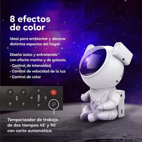 Proyector astronauta con altavoz bluetooth ( dos modelo )